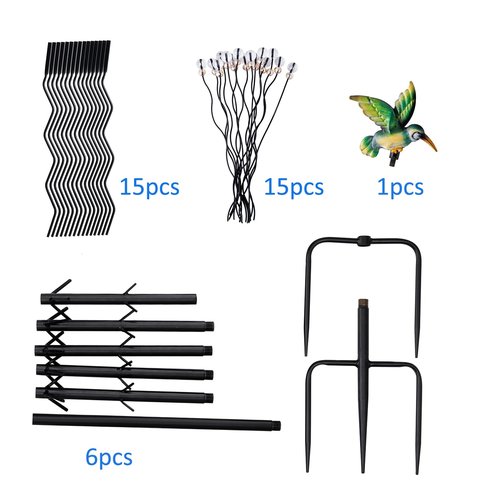 7.2FT Tall Wine Bottle Trees Stand for Garden Decorative, Rustproof Metal Bottle Tree Holder, Holds Up to 15 Bottles (Black)