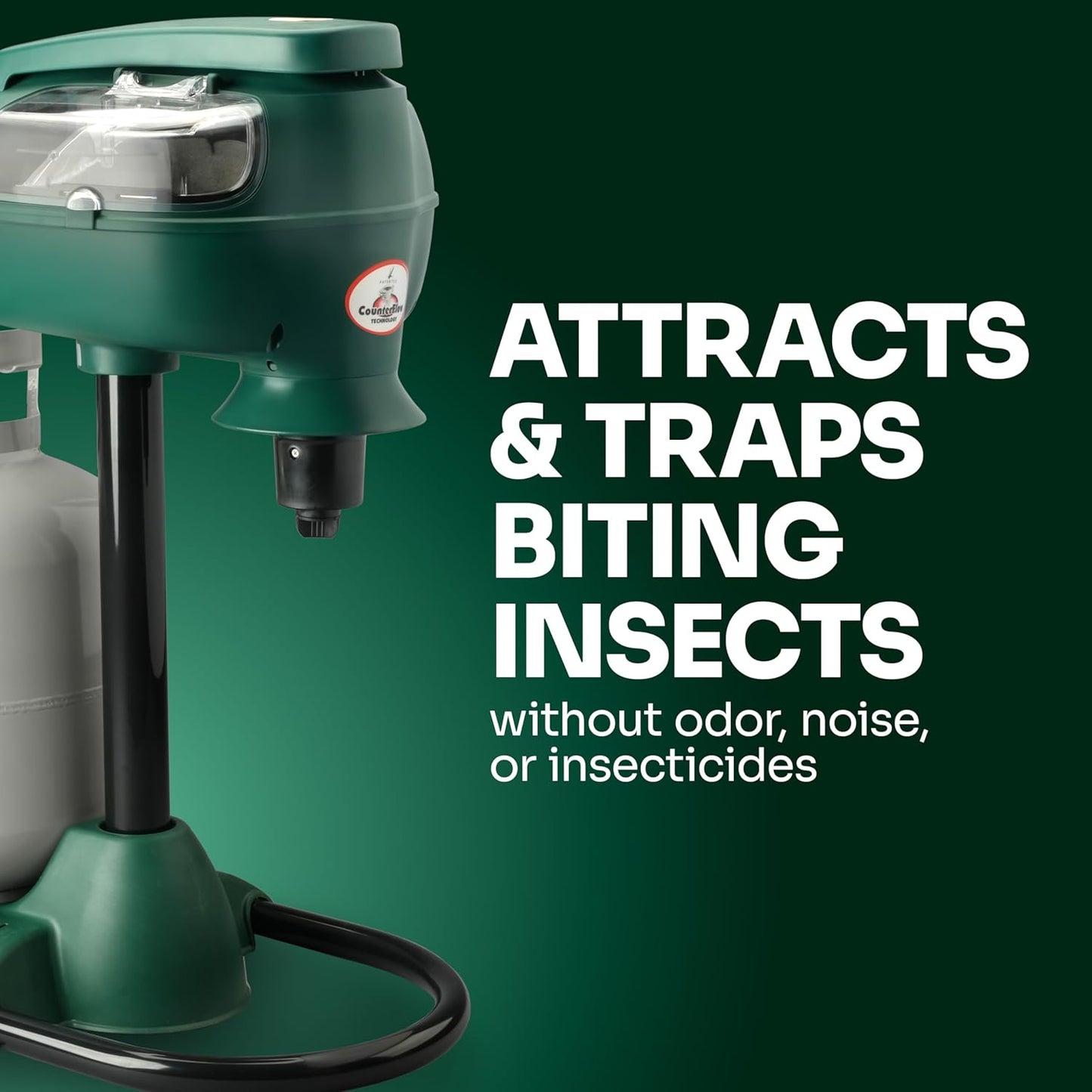 Mosquito Magnet MM4200B Patriot Plus Mosquito Trap - Outdoor Insect Killer for Up to 1 Acre, Green