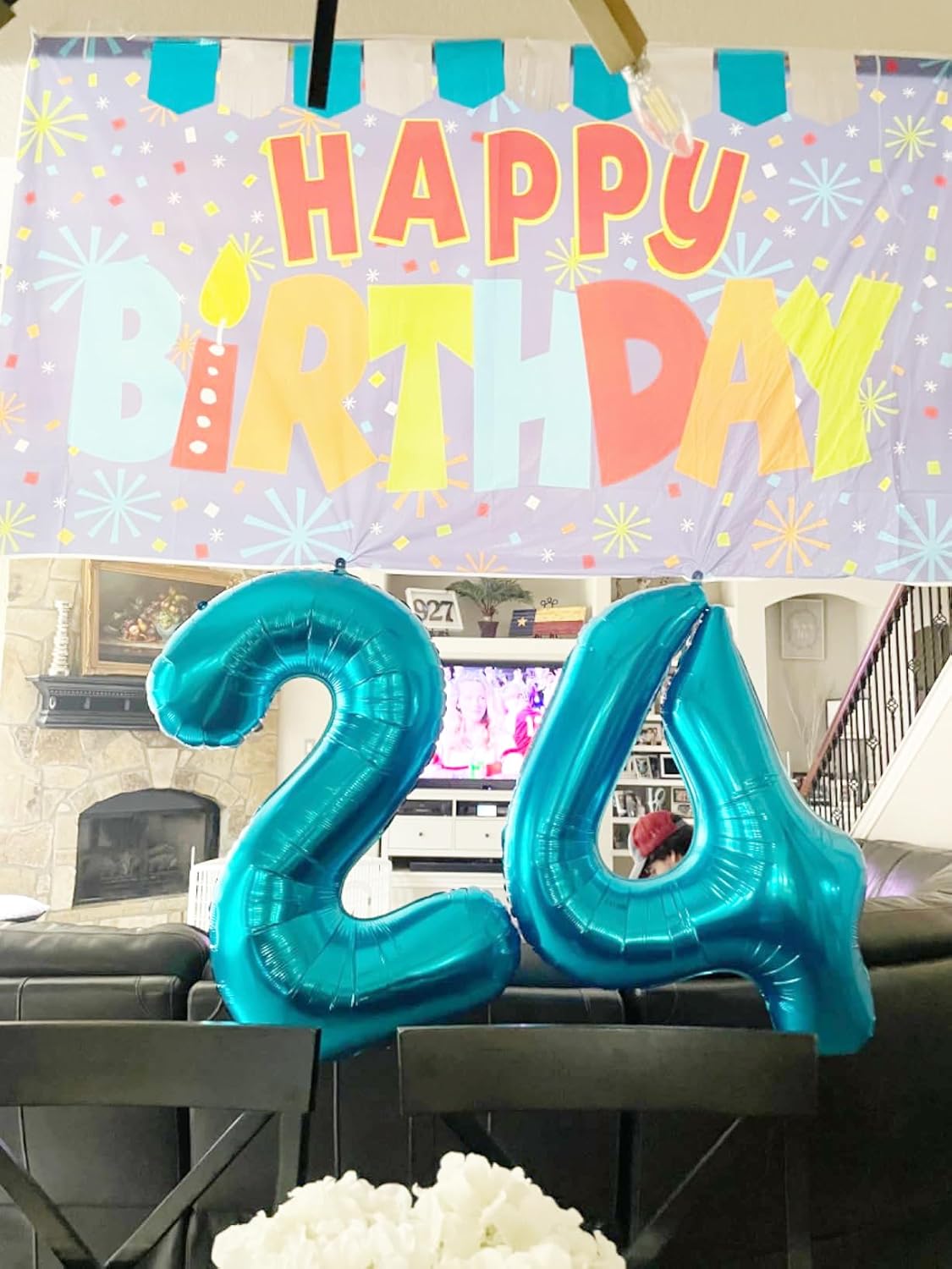 Number 6 Balloon - 40 Inch Light Blue Birthday Decoration for Men & Women | Perfect for 6th Birthday Celebrations