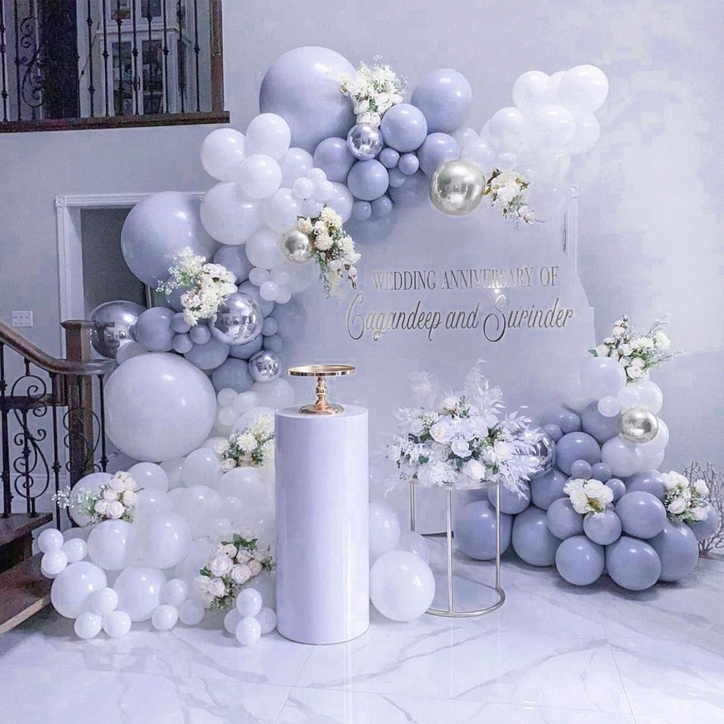 PartyWoo Dusty Purple Balloons - 50pcs 12 Inch Lavender Lilac Boho Decor for Events & Celebrations