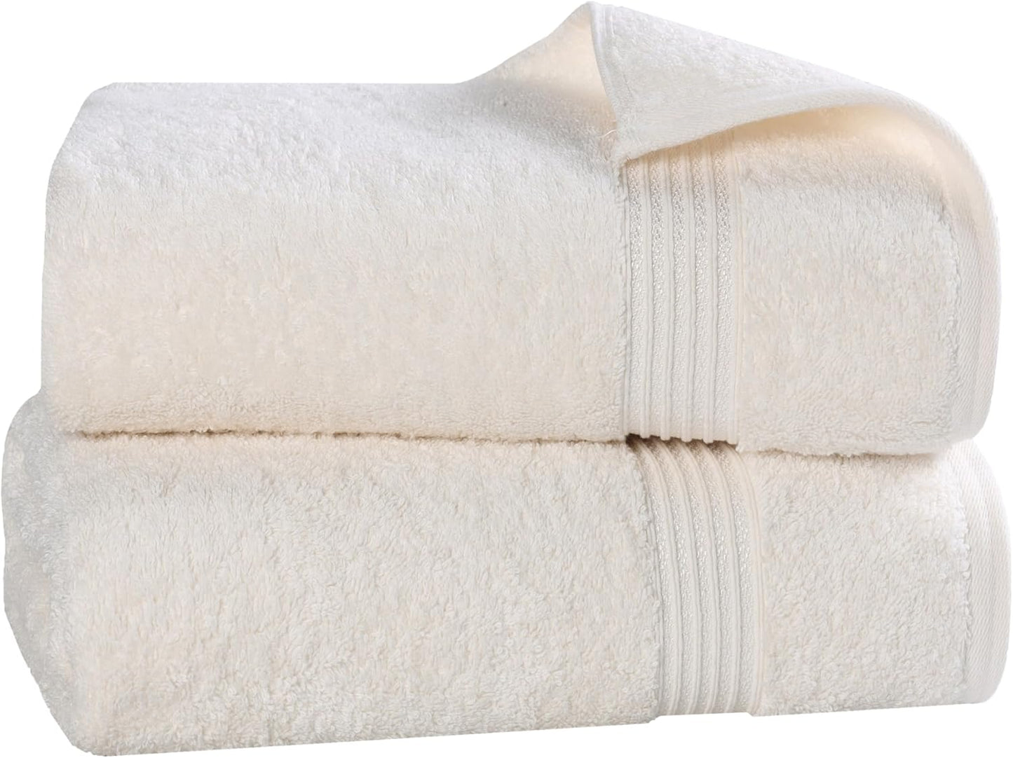 Superior Egyptian Cotton 6-Piece Towel Set, Bathroom Essentials, Towels For Bathroom, Apartment, Airbnb, Guest Bath, Face, Hand, Bath Towels, Washcloths, Absorbent, Fast Drying, Royal Purple