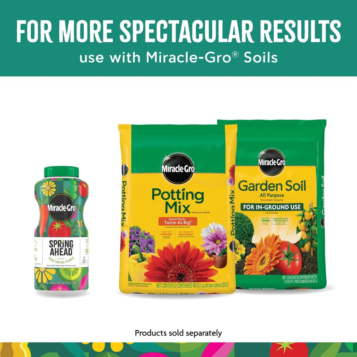 Miracle-Gro Granular Plant Food - All-Purpose Nutrient Boost for Healthy Growth, 3 lbs.