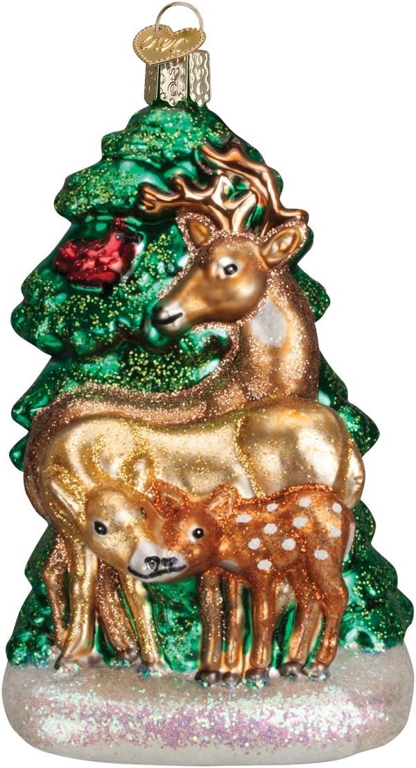 Handcrafted Badger Glass Blown Ornament - Unique Christmas Tree Decoration