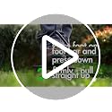Manual Lawn Coring Aerator - Yard Butler ID-6C - Long Handle Garden Tool with Cushioned Grip