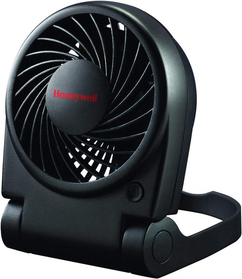 Honeywell Turbo-On-The-Go Portable Fan - Compact & Powerful Cooling Solution | Black