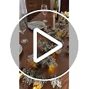 IDOGliitte 6.4ft Lush Green Smokey Pine Christmas Garland with Lights