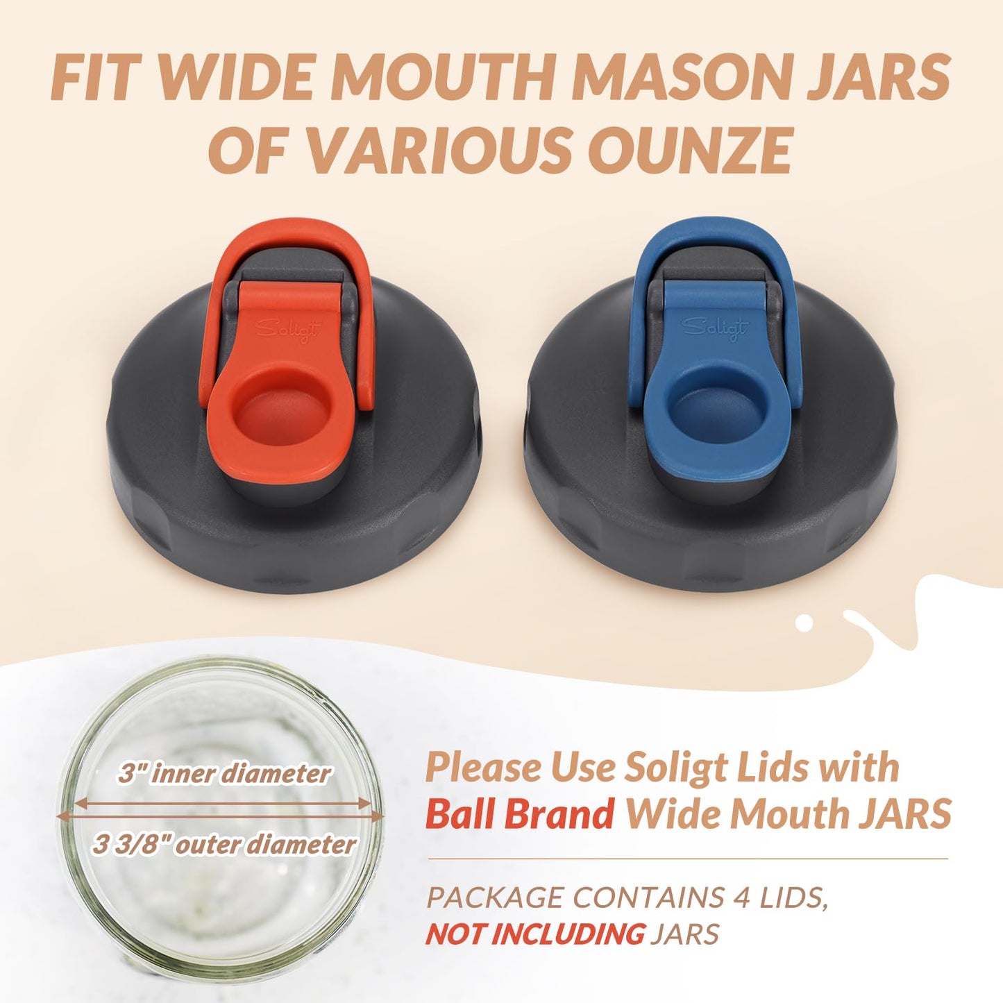 6 Pack Lids