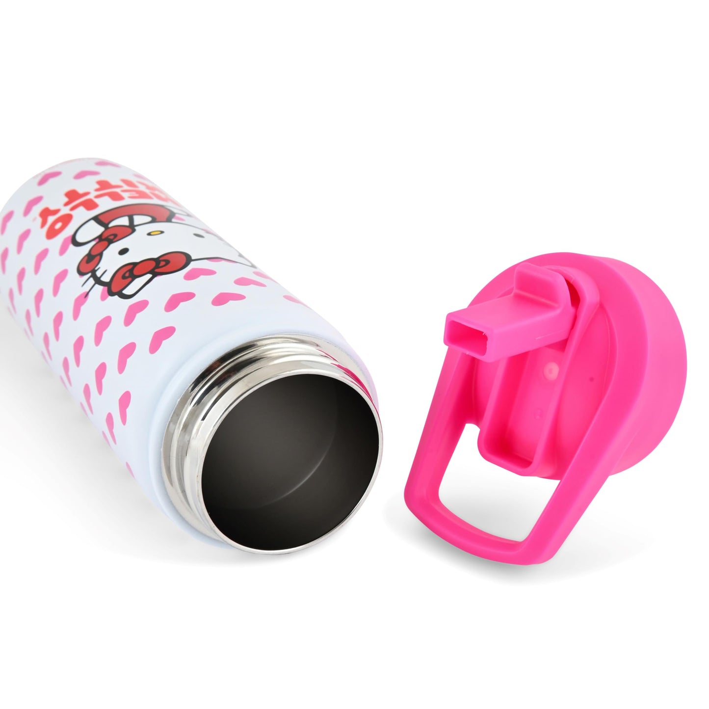 Sanrio Hello Kitty Insulated Water Bottle | 20 oz Stainless Steel Thermos for Kids | Hello Kitty Cup for Girls, Boys | Keeps Cold 24 Hrs, Hot 12 Hrs