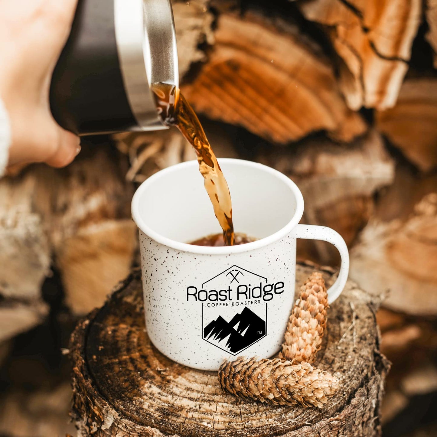 Roast Ridge Single Serve Coffee Pods - Salted Caramel Medium Roast for Keurig | 100 Count