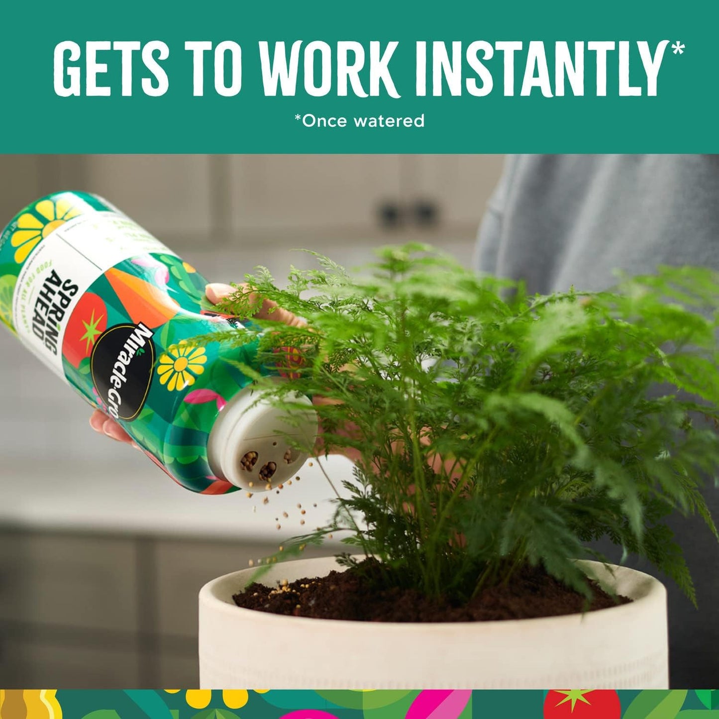 Miracle-Gro Granular Plant Food - All-Purpose Nutrient Boost for Healthy Growth, 3 lbs.
