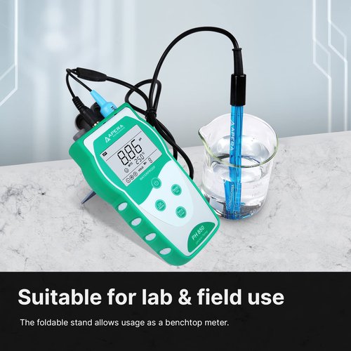 Apera Instruments Value Series PH850 Portable Handheld pH Meter Kit (AI5510)
