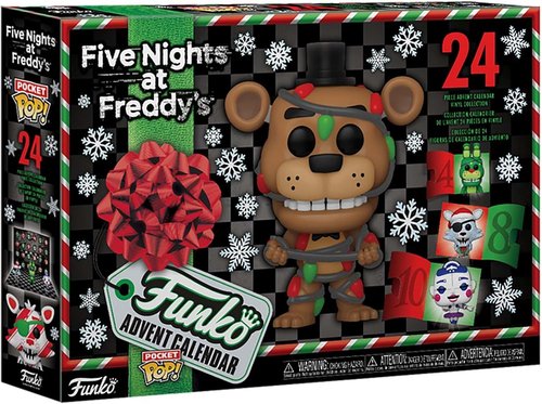 Funko Pop! Advent Calendar | Five Nights at Freddy's Collectible Vinyl Figures - 24 Days of Surprises - Perfect Holiday Gift for Kids