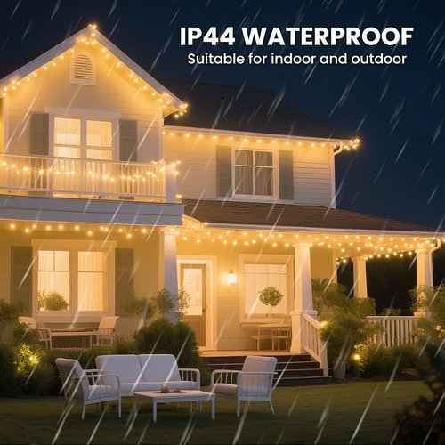Dailyart Fairy Lights - 500 LED Warm White String Lights with Remote & Timer | 42ft Waterproof Decor