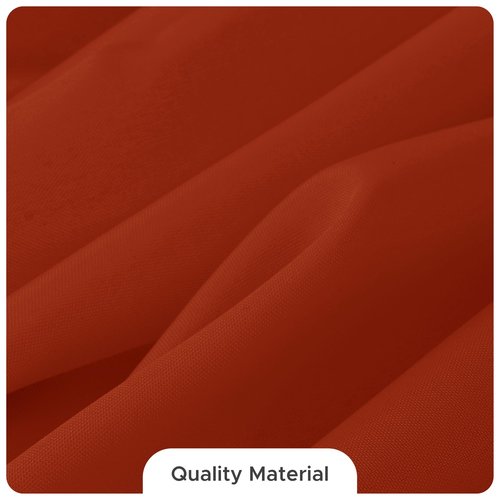 Fitable 8 Pack Rectangle Tablecloths: Stain Resistant Wrinkle Free Circle Table Clothes, Washable Reusable Polyester Table Covers for Wedding Party Birthday Banquet Reception(Rust, 60x102 Inch)