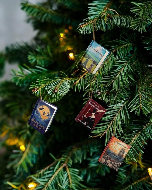 Bookish Advent Calendar 2025 - Unique 25-Piece Christmas Ornaments for Book Lovers | Perfect Gift for Readers
