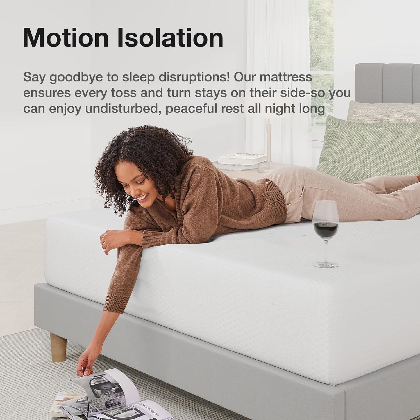 Novilla Twin Mattress - 10 Inch Gel Memory Foam for Cooling Sleep & Pressure Relief | CertiPUR-US Certified