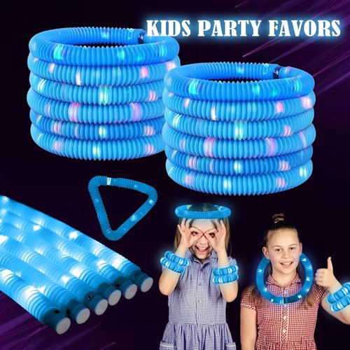 Glow Sticks 6PCS Set by [Brand Name] - Glow in The Dark Party Supplies for Kids & Adults | Perfect for Festivals, Birthdays & Raves