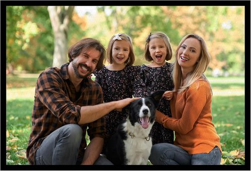 Custom Canvas Prints with Your Photos - Personalized Pictures Print, Customized Photo Gifts, Wall Art Canvas Printing for Wedding, Family, Baby, Pets, Home Office Decor, Floating Frame 30x20