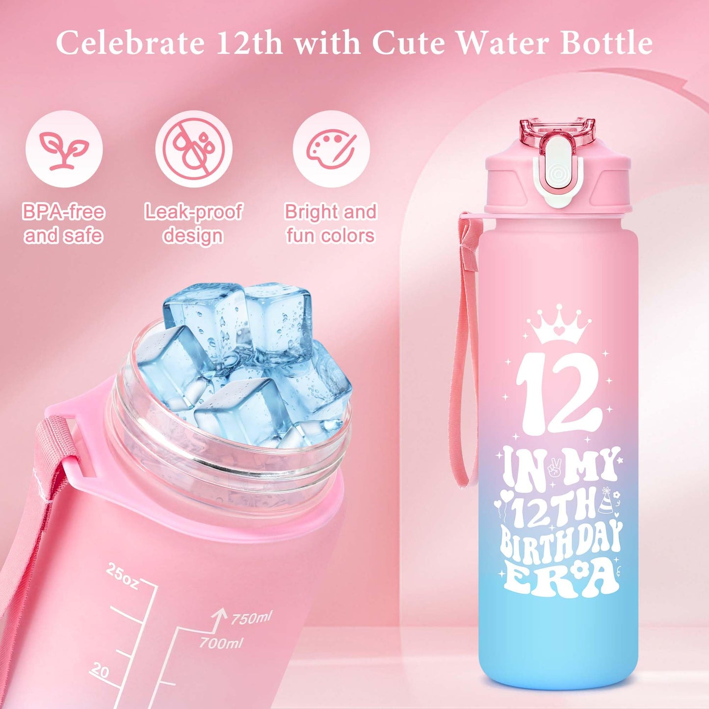 12 Year Old Girl Birthday Gifts for 12 Year Old Girl Gift Trendy Stuff Happy 12th Birthday Gifts for Girls Cool 12th Decorations Present Accessories Things Cute Girly Gift Ideas for Teen Girls Teenage