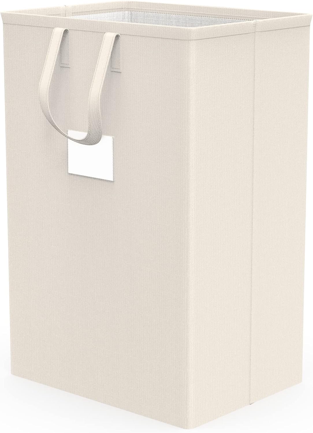 Regine Switzerland 75L Large Laundry Hamper - Waterproof & Freestanding | Ivory Color for Bedroom & Bathroom