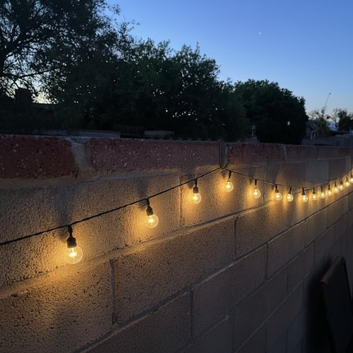 Frienda 12 Pcs Adjustable Outdoor Light String Metal Hooks for 3.2-6 Inch Concrete Wall Cinder Block Fences Hangers Outdoor Light String Hooks No Drill for Concrete Wall Cinder Block and Fence(Black)