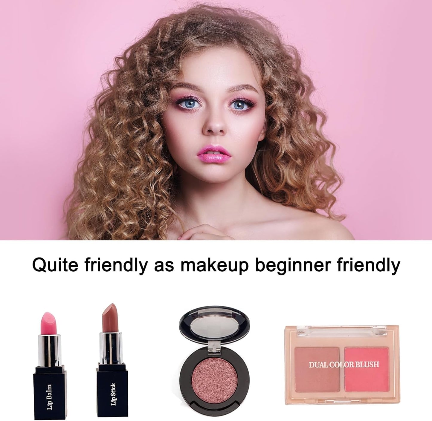Skiennix All-In-One Makeup Kit for Teen Girls - 24 Days of Surprises with Eyeshadow, Eyeliner & More