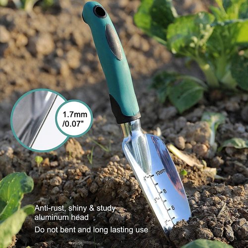 FANHAO Heavy Duty Metal Garden Hose Nozzle - Durable Garden Tools Set for Efficient Watering