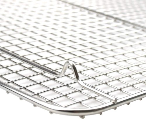 Foraineam Stainless Steel Cooling Rack - 2-Pack Large Baking Rack for Half Sheet Pans | 11.5 x 16.5 Inch