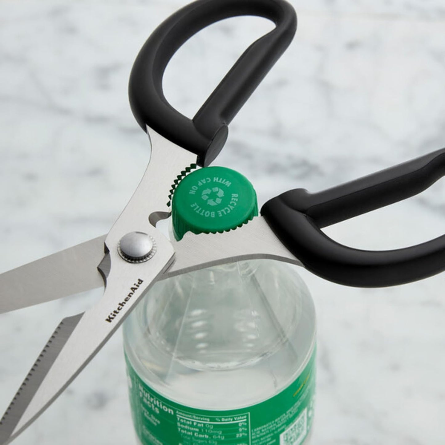 KitchenAid Multipurpose Shear Set - Versatile Scissors with Nutcracker & Ergonomic Handles | 2 Piece