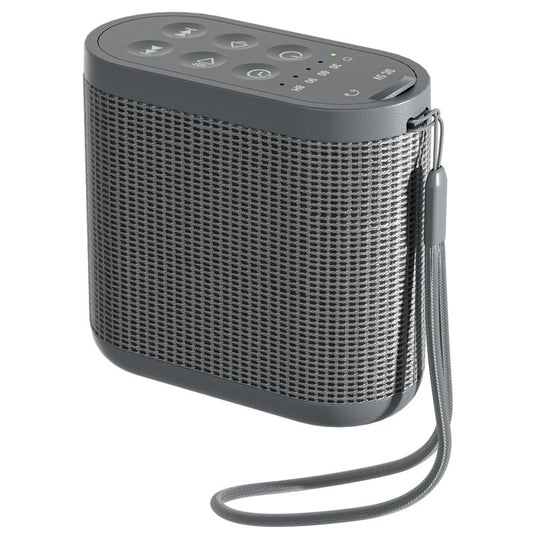 Welldiea White Noise Machine, Portable Sleep Sound Machine, 21 Sleep Music, Timer, Memory Function, Type-C Rechargeable for Home Office Travel, Suitable for Everyone(Gray)