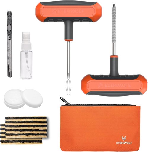 ETENWOLF AIR 3 Air Pump & Tire Repair Kit - Compact Design for Quick Inflation & Repairs
