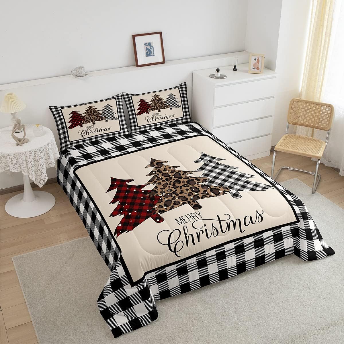 Basketball Kids Comforter Set Full Size,Geometric Basketball Court Abstract Bedding Set,Boys Girls Adults Room Decor,Ball Sports Games Down Comforter,Red Black Fashion Duvet Insert,2 Pillowcases