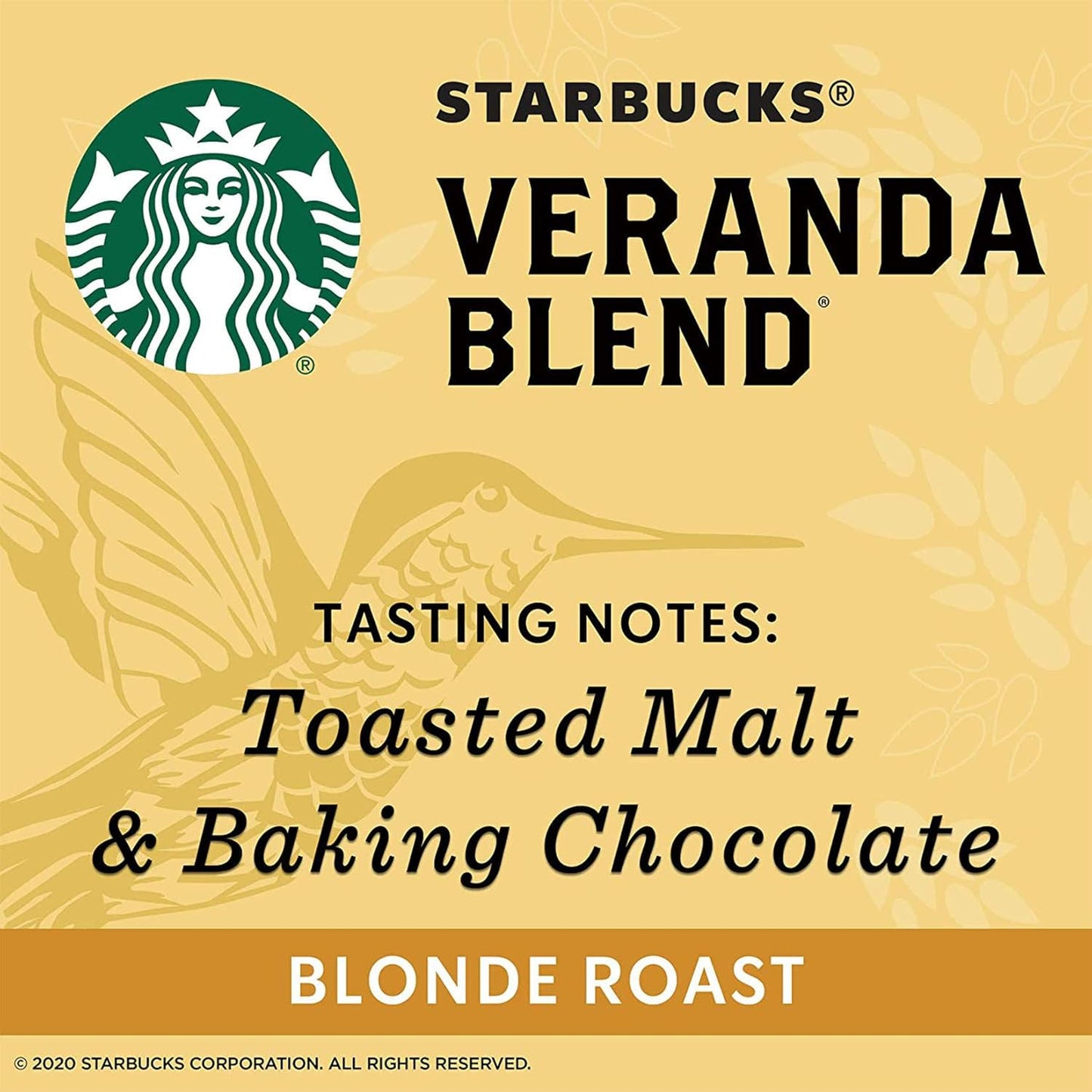 Starbucks Ground Coffee - Veranda Blend Blonde Roast | 16 Ounce Bags, 2-Pack (32 Ounces Total)