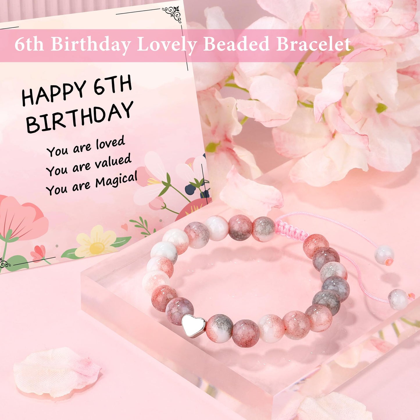6 Year Old Girl Birthday Gift for 6 Years Old Girl Gifts Ideas Popular Six Year Olds Girls Birthday Gifts Accessories Unique Happy 6th Decoration Presents Stuff Trending Things with Tumbler Canvas Bag