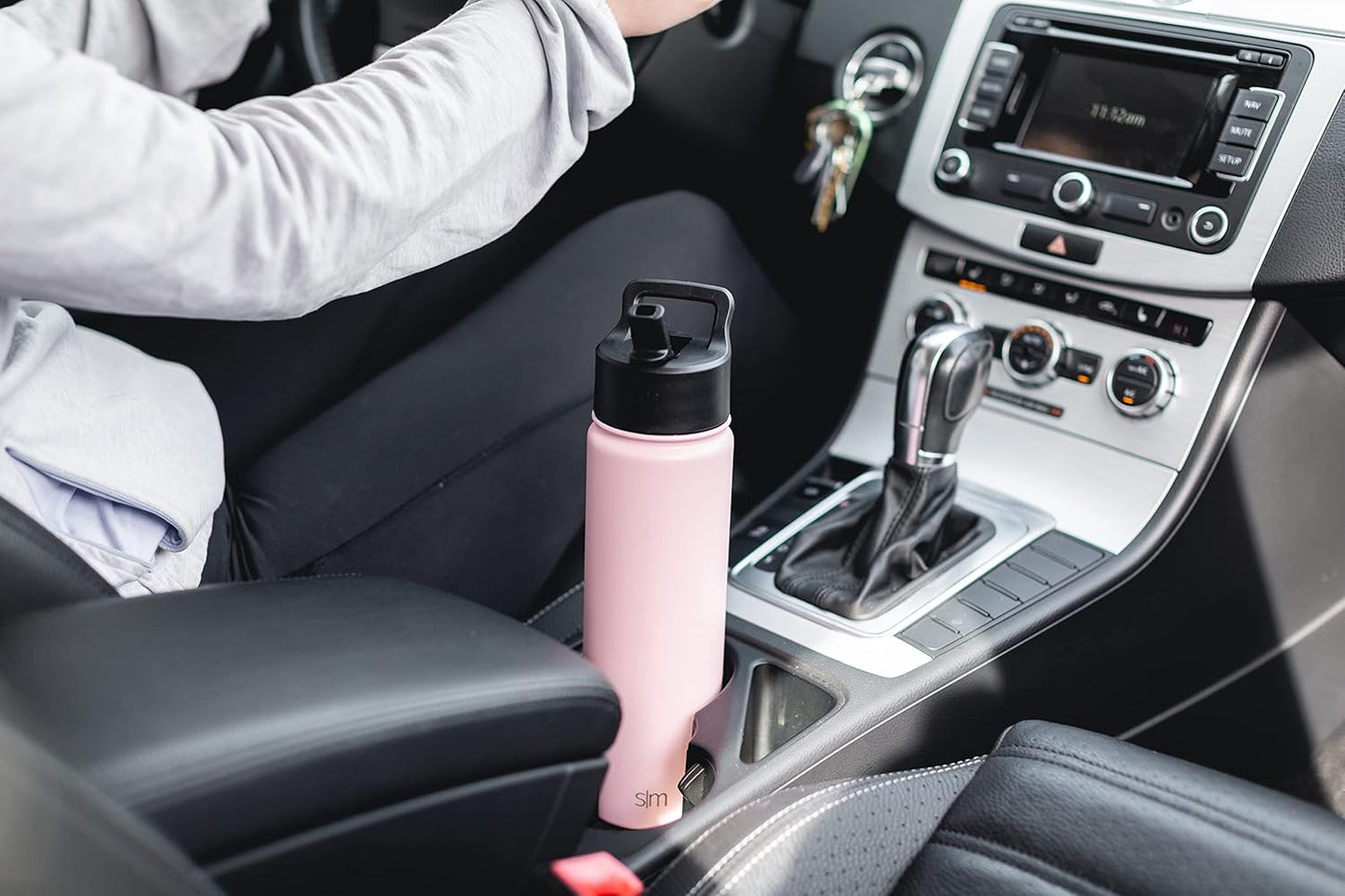 Simple Modern Water Bottle - Vacuum Insulated Stainless Steel Flask | 22oz Retro Mint | Reusable & Leak Proof