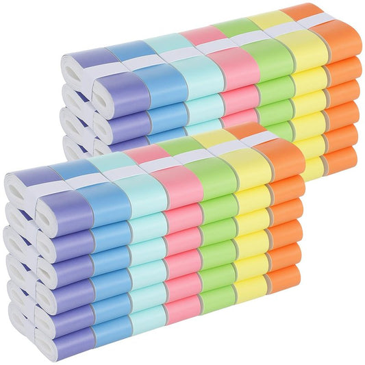 84 PCS Tennis Racket Overgrips, 7 Gradient Colors Badminton Racket Overgrip Bulk, Soft Tennis Racket Grip Tape, Anti-Slip Absorbent Grip Tape for Pickleball Racquets, Bike Handlebar, Fishing Rod