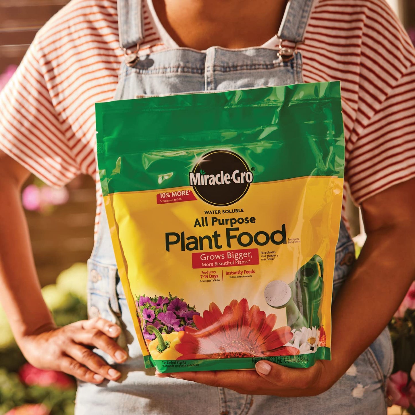 Miracle-Gro All-Purpose Plant Food - Water Soluble Fertilizer for Indoor & Outdoor Plants | 5.5 lb Bag
