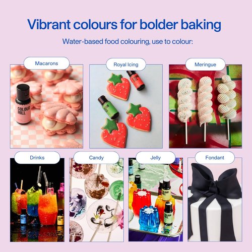 Colour Mill Aqua Blend Water-Based Food Coloring, 20 Milliliters Candy