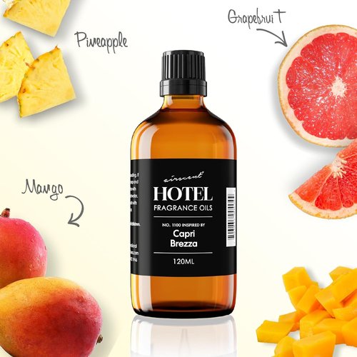 AirScent Capri Brezza Diffuser Oil No. 1100 - Volcano-Inspired Premium Fragrance for Ultrasonic Diffusers | 10 mL Glass Bottle with Dropper