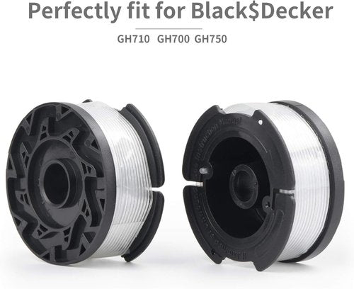 BLACK+DECKER 4-Pack String Trimmer Replacement Spool - 30 Feet, 0.065 Inches Autofeed Design