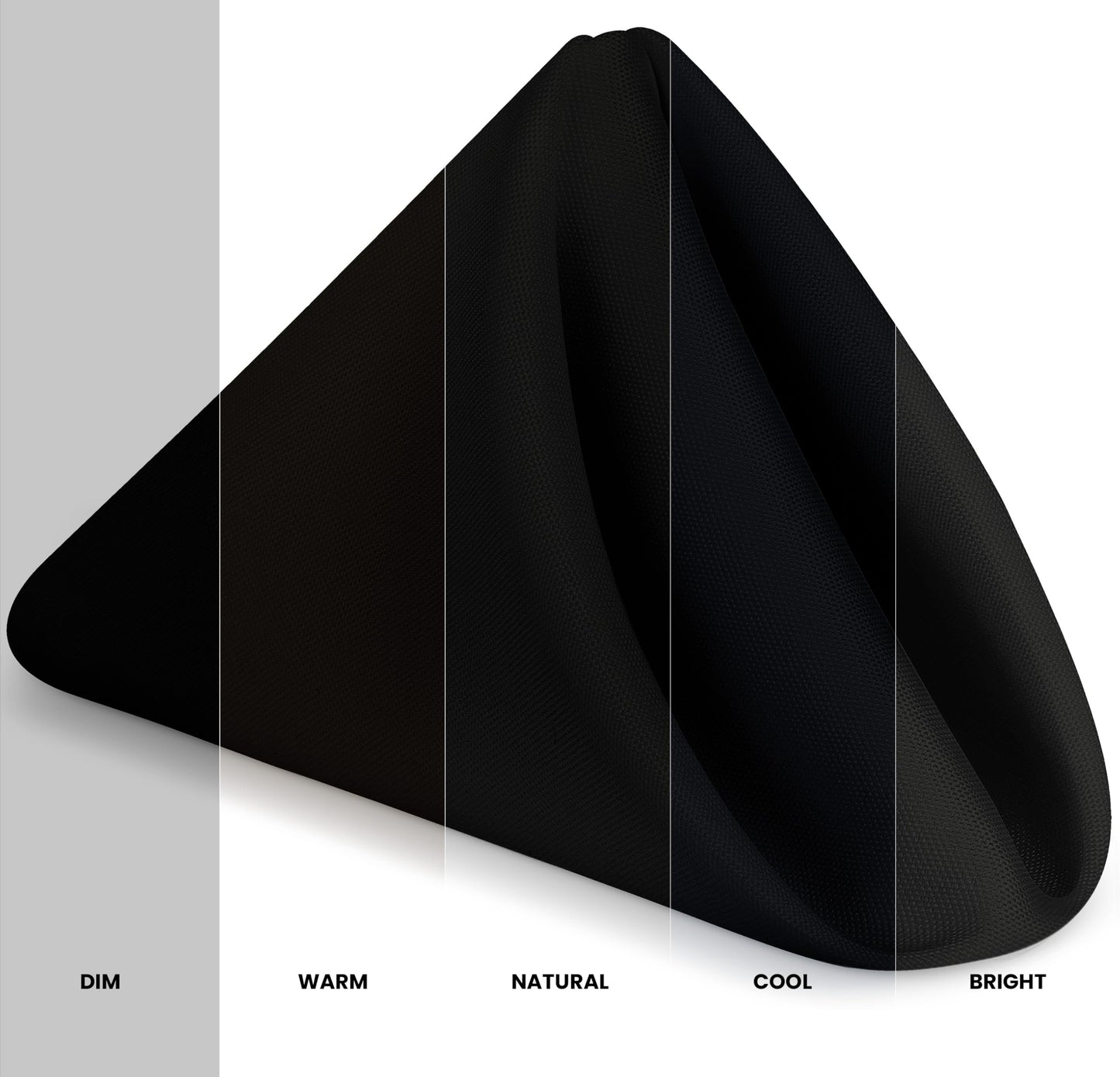 Utopia Home [288 Pack, Black] Cloth Napkins 17x17 Inches, 100% Polyester Hemmed Edges, Washable and Reusable Ideal for Parties, Weddings and Dinners