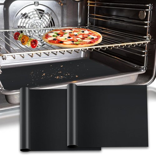 Heavy Duty Oven Liners by [Brand Name] - Non-Stick Floor Protectors | 16 x 24 Inches, Heat Resistant to 500°F