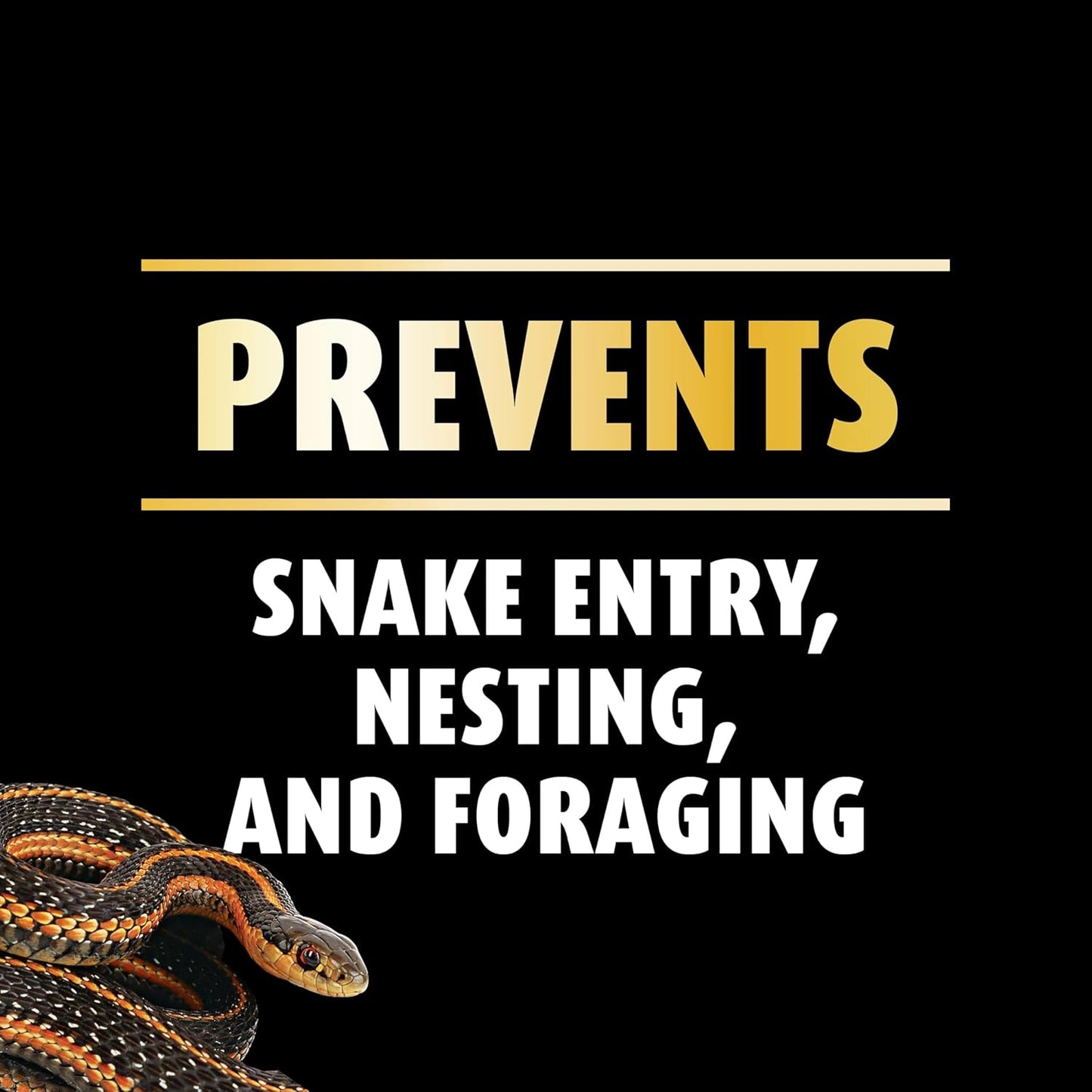 Ortho Snake B Gon1 Granules - Effective Snake Repellent for Yard | No-Stink Formula, Covers 1,440 sq. ft.