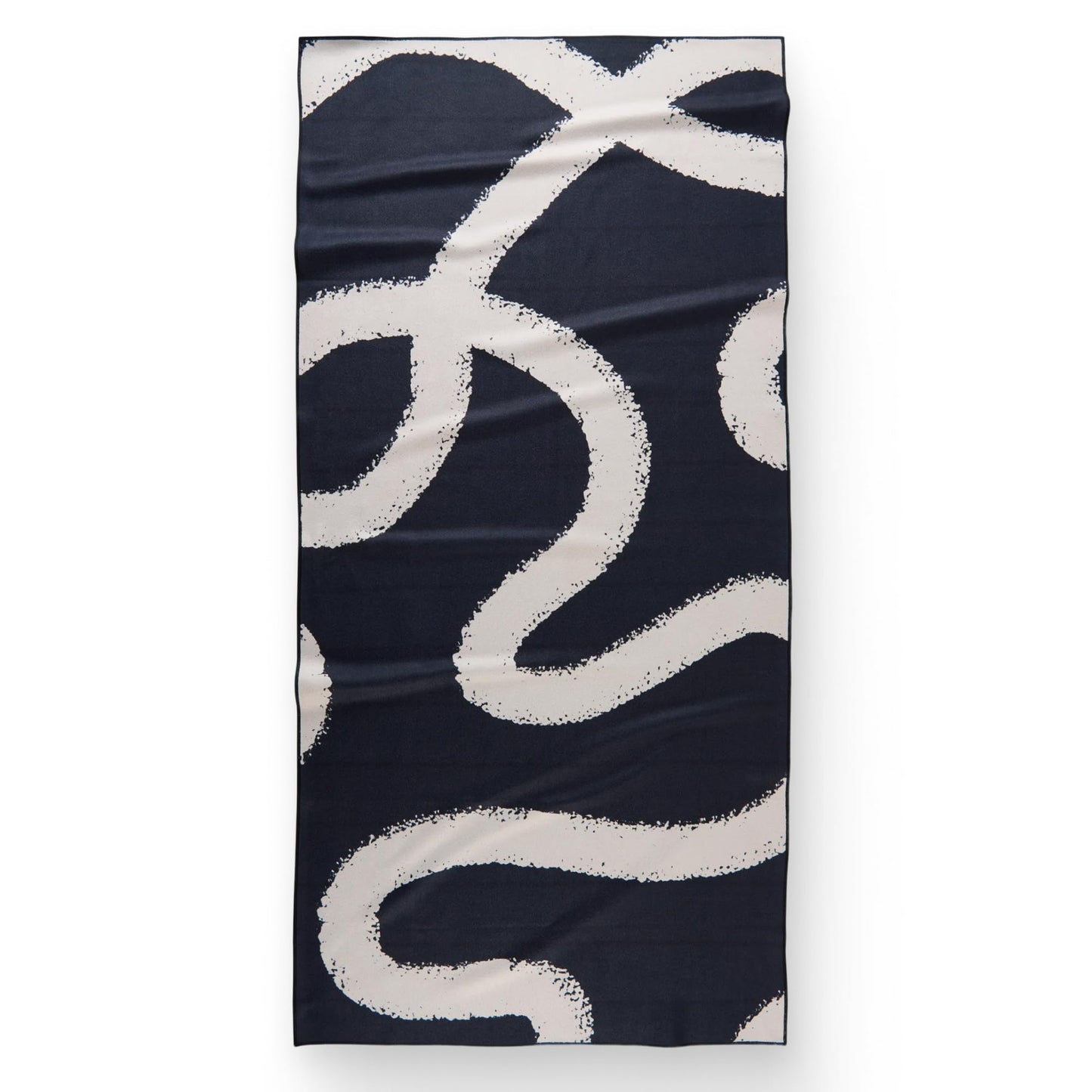 GEOMETRY Micro-Loop Beach Towel – Spring & Summer Collection – Quick-Dry, Sand-Resistant, Ultra-Absorbent Compact Towel for Beach & Travel (Wind Down)