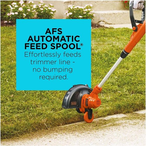 BLACK+DECKER 3-in-1 String Trimmer, Edger & Lawn Mower - 6.5-Amp, 12-Inch, Corded Power Tool