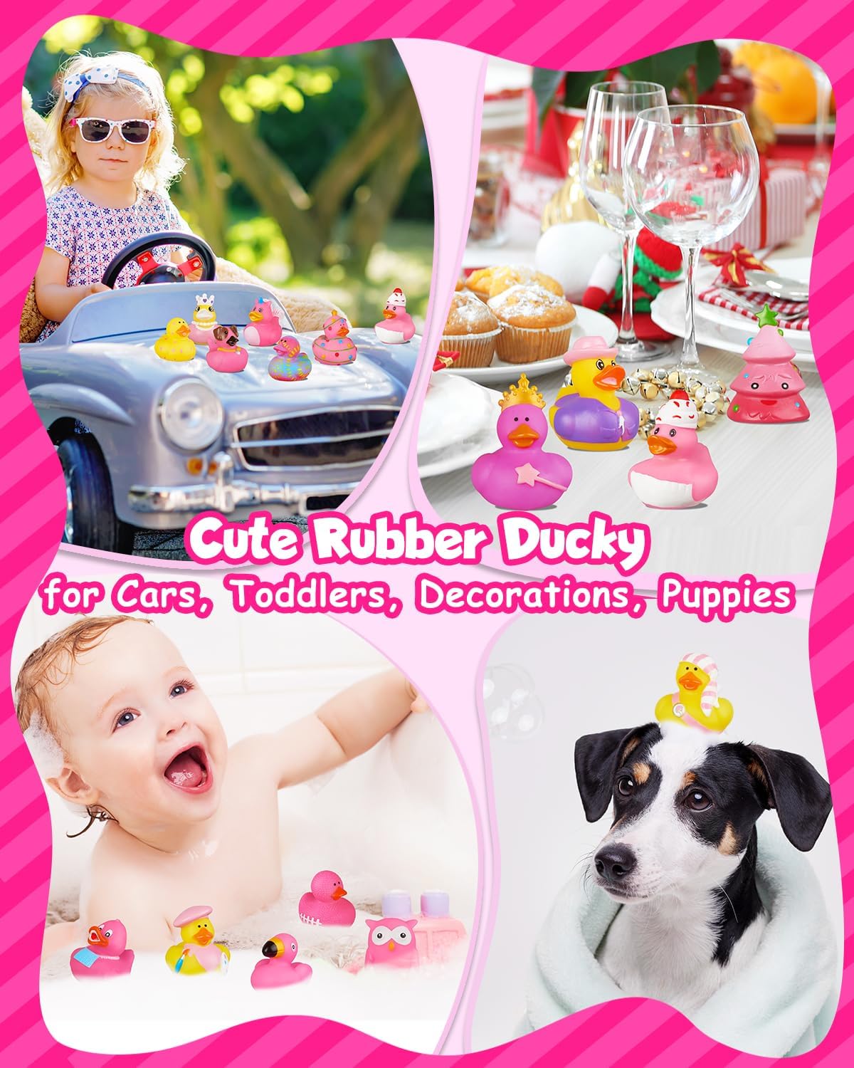 Rubber Duck Advent Calendar 2024 - 24 Days of Fun Countdown Gifts for Kids & Adults | Perfect for Baby Showers