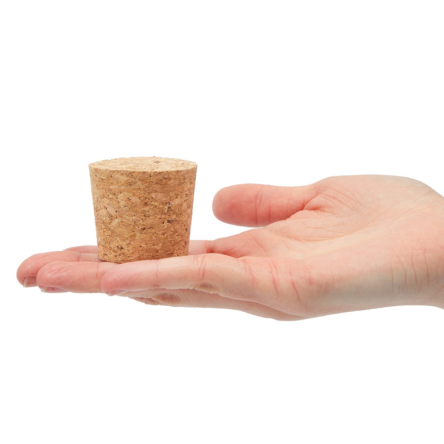 Juvale Cork Bottle Stoppers - 12-Pack, Size 22, Brown - Tapered Design for Easy Insert & Remove - Craft & DIY Projects