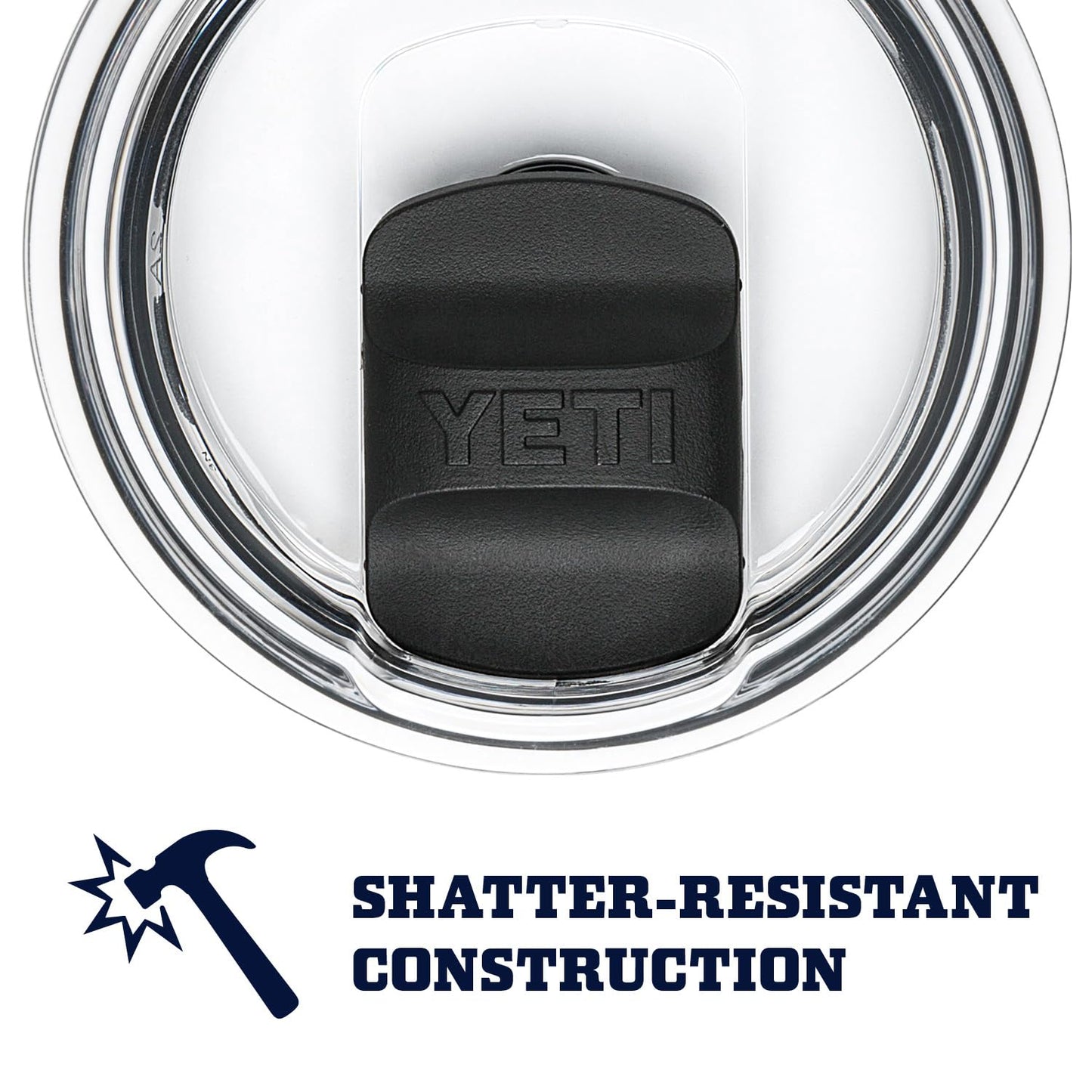 YETI Rambler 20 oz Tumbler, Stainless Steel, Vacuum Insulated with MagSlider Lid, Daybreak Yellow