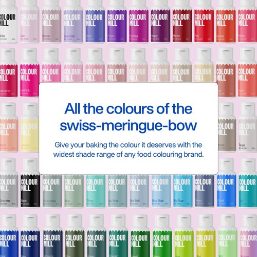 Colour Mill Oil-Based Food Coloring, 20 Milliliters White