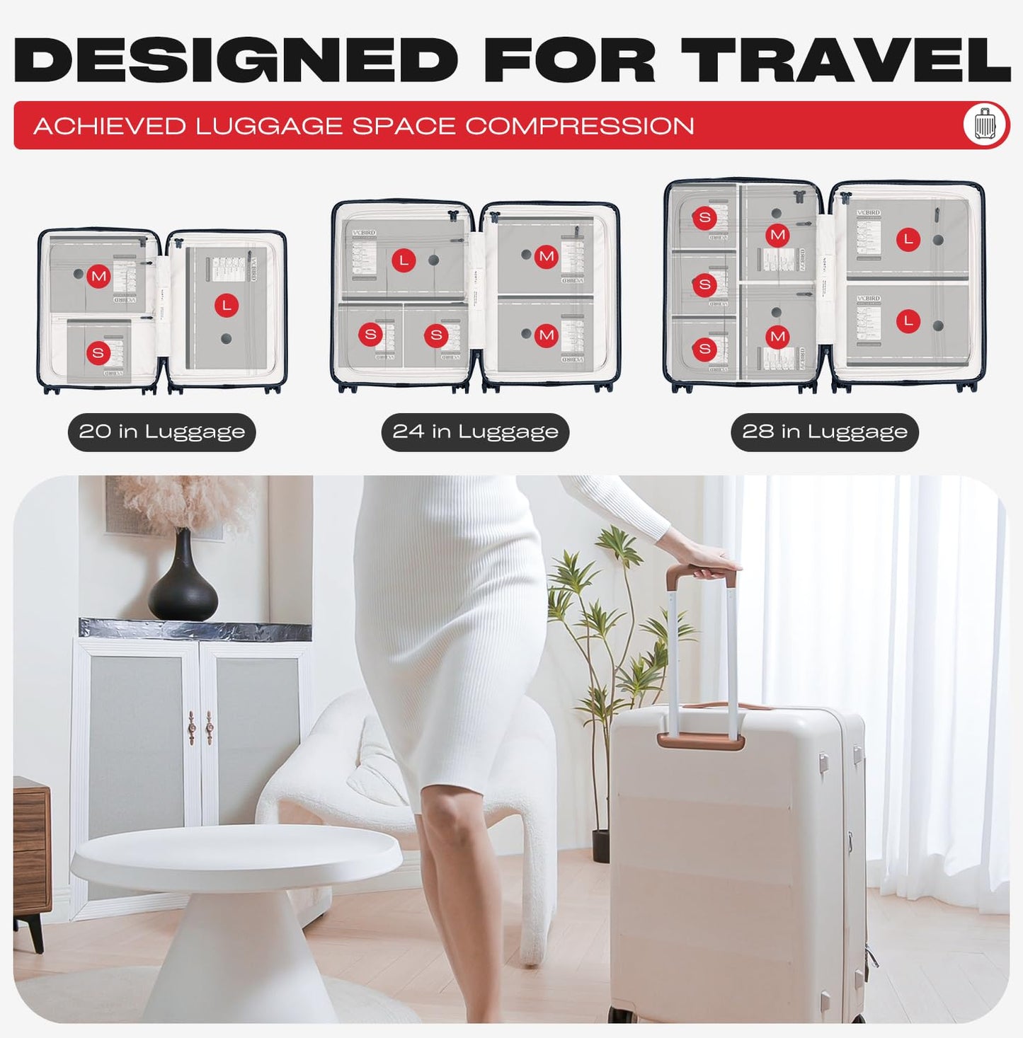 Travel Vacuum Storage Bags with Rechargeable USB Pump, 18 Pack Carry-On Size Compression Packing Bags for Luggage and Suitcase, Space Saver for Clothes and Clothing Travel